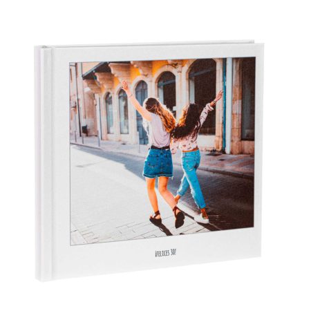 Álbum fotográfico con tapa personalizada