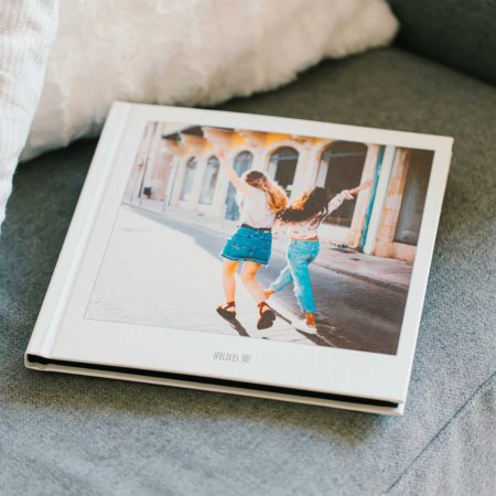 Álbum fotográfico con tapa personalizada