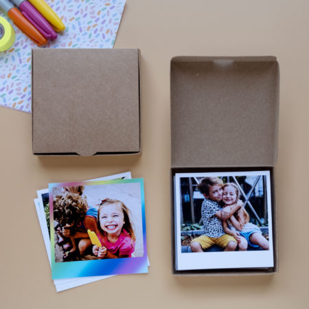 20 Copias Instax 10×10 con caja