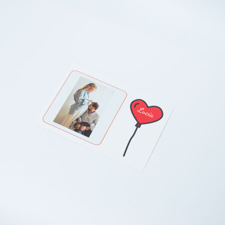 Tarjetas de regalo San Valentin personalizadas